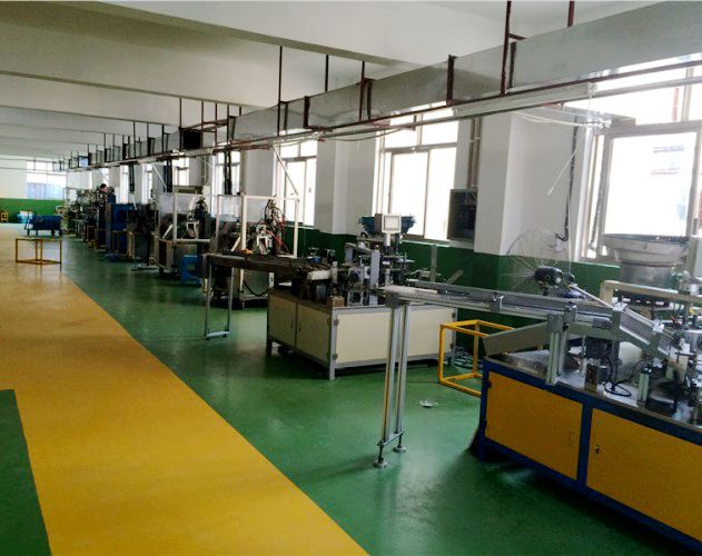 欣飛軟管加工車間